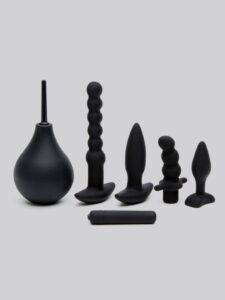 Lovehoney Bumper Booty Bundle Anal Sex Toy Kit (6 Piece) — Sex Toys • Black