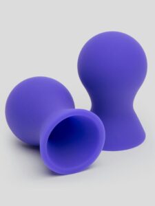 Lovehoney Perfect Pair Silicone Nipple Suckers — Sex Toys • Purple