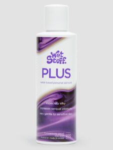 Wet Stuff. Wet Stuff Plus Silky Water Based Sensitive Lubricant 270ml — Erotic