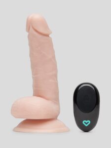 Lifelike Lover Classic Rechargeable Remote Control Dildo 6 Inch — Sex Toys • Flesh Pink