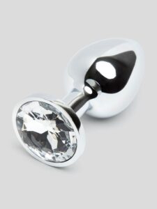 Lovehoney Jewelled Metal Butt Plug 2.5 Inch — Sex Toys • Silver Australia Lovehoney Jewelled Metal Butt Plug 2.5 Inch — Sex Toys • Silver