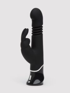 Fifty Shades of Grey Greedy Girl Thrusting Rabbit Vibrator — Sex Toys • Black