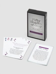 Fifty Shades of Grey Play Nice Talk Dirty Inspiration Cards — Erotic