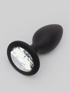 Lovehoney Jewelled Silicone Butt Plug 3 Inch — Sex Toys • Black Australia Lovehoney Jewelled Silicone Butt Plug 3 Inch — Sex Toys • Black