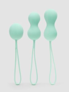 Lovehoney Health Silicone Kegel Toning Set — Erotic • Green