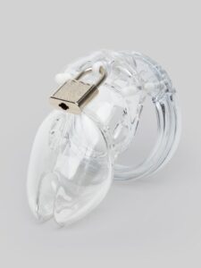 DOMINIX Deluxe Rigid Plastic Chastity Device 2.5 Inch — Erotic • Clear Australia DOMINIX Deluxe Rigid Plastic Chastity Device 2.5 Inch — Erotic • Clear