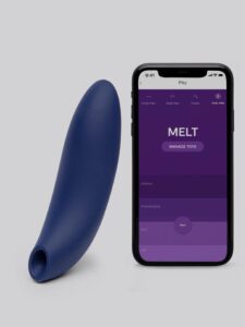 We-Vibe Melt App Controlled Rechargeable Clitoral Stimulator — Sex Toys • Blue