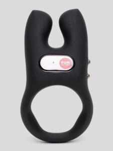 Fun Factory NOS Black Couple's Silicone Cock Ring — Sex Toys • Black