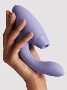 Womanizer Duo 2 Rechargeable Silicone G-Spot and Clitoral Stimulator — Sex Toys • Purple