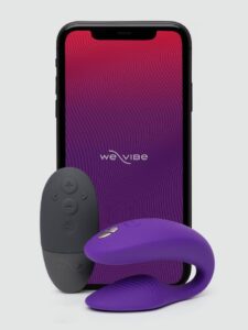 We-Vibe Sync 2 Remote Control and App Rechargeable Couple's Vibrator — Sex Toys • Purple