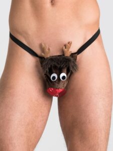 Unbranded Ride My Sleigh Rudolf Thong - One size — Erotic • Brown Australia Unbranded Ride My Sleigh Rudolf Thong - One size — Erotic • Brown