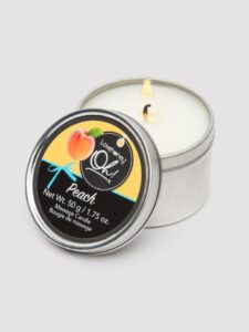 Lovehoney Oh! Peach Massage Candle 60g — Erotic Australia Lovehoney Oh! Peach Massage Candle 60g — Erotic