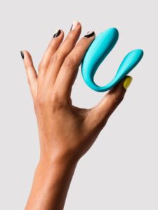 ROMP Join Rechargeable Couple's Vibrator — Sex Toys • Blue