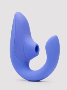 Womanizer Blend Rechargeable G-Spot and Clitoral Stimulator — Sex Toys • Blue