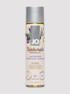 System JO Naturals Lavender and Tahitian Vanilla Massage Oil 120ml — Erotic Australia System JO Naturals Lavender and Tahitian Vanilla Massage Oil 120ml — Erotic
