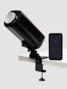 Lovense Solace App Controlled Rechargeable Thrusting Masturbator — Sex Toys • Black