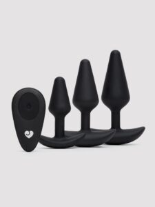 Lovehoney Triple Base Remote Control Rechargeable Anal Training Kit (3pc) — Sex Toys • Black Australia Lovehoney Triple Base Remote Control Rechargeable Anal Training Kit (3pc) — Sex Toys • Black