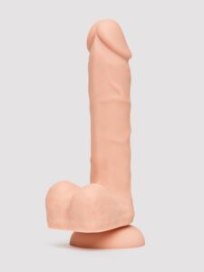 Lifelike Lover Classic Dual-Density Silicone Dildo with Balls 8 inch - Flesh Pink — Sex Toys • Flesh Pink