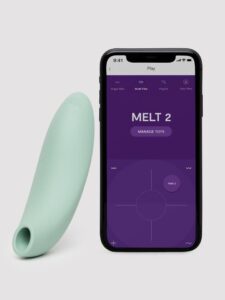 We-Vibe Melt 2 App Controlled Rechargeable Clitoral Stimulator — Sex Toys • Green