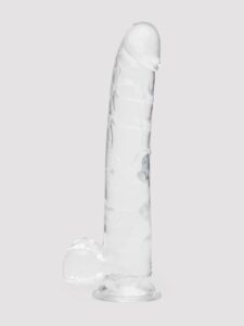 King Cock Realistic Large Suction Cup Dildo 10 Inch Clear — Sex Toys • Clear