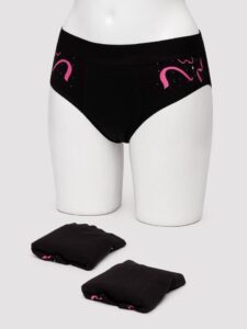 Intimina Bloom Period Underwear (3 Pack) - XXL — Erotic • Black