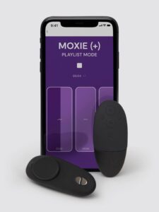 We-Vibe Moxie + App and Remote Controlled Wearable Clitoral Knicker Vibrator — Sex Toys • Black