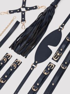 NSNovelties Bondage Couture Luxury BDSM Role Play 6 Piece Kit — Erotic • Blue Australia NSNovelties Bondage Couture Luxury BDSM Role Play 6 Piece Kit — Erotic • Blue