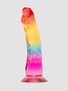 Excellent Power Rainbow Transparent Dildo 6.5 Inches — Sex Toys • Various Australia Excellent Power Rainbow Transparent Dildo 6.5 Inches — Sex Toys • Various