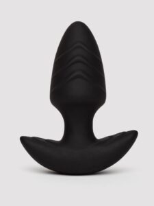 Cal Exotics Rock Bottom Vibrating Rotating Butt Plug — Sex Toys • Black