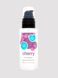 Lovehoney Cherry Flavoured Lubricant 100ml — Erotic • Clear
