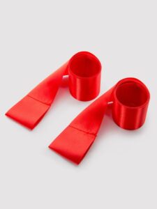 Lovehoney Oh! Silky Bondage Restraints — Lingerie • Red