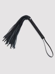 DOMINIX Deluxe Leather Flogger — Erotic • Black Australia DOMINIX Deluxe Leather Flogger — Erotic • Black