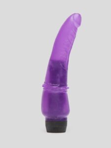 Lovehoney BASICS BASICS Realistic Anal Dildo Vibrator 5 Inch — Sex Toys • Purple