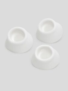 Womanizer Vibrator Starlet Replacement Heads Medium (3 Pack) — Erotic • White
