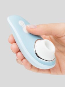 Womanizer Liberty Rechargeable Travel Clitoral Suction Stimulator — Sex Toys • Blue