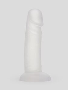 Lovehoney BASICS BASICS Clear Suction Cup Dildo 6 Inch — Sex Toys • Clear