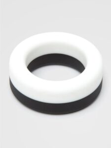 Lovehoney Thick Silicone Cock Ring — Erotic • Black