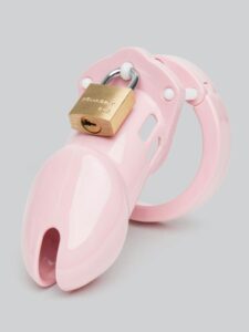 CB Chastity Devices CB-6000 Pink Male Chastity Cage Kit — Erotic • Pink