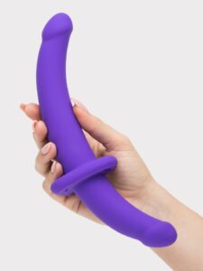 Lovehoney Double Take Double-Ended Strap-On Dildo — Sex Toys • Purple