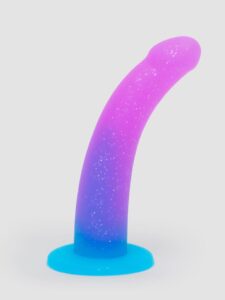 Lovehoney Glitter Silicone Dildo 6 Inch — Sex Toys • Purple Australia Lovehoney Glitter Silicone Dildo 6 Inch — Sex Toys • Purple