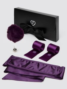 Lovehoney Tie and Tease Pillow Present Bondage Kit (3 Piece) — Erotic • Purple Australia Lovehoney Tie and Tease Pillow Present Bondage Kit (3 Piece) — Erotic • Purple