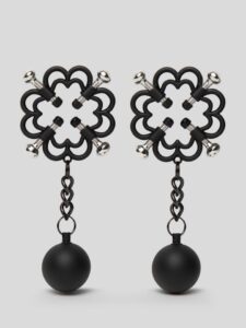 Cal Exotics 4-Point Adjustable Weighted Nipple Press — Sex Toys • Black Australia Cal Exotics 4-Point Adjustable Weighted Nipple Press — Sex Toys • Black