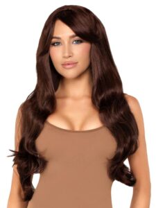 Leg Avenue Brunette Long Wavy Wig - One size — Wigs • Brown Australia Leg Avenue Brunette Long Wavy Wig - One size — Wigs • Brown