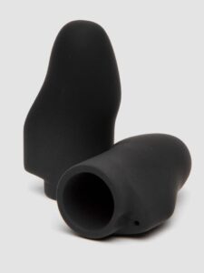 ElectraStim Silicone Noir Electro Finger Sleeves — Sex Toys • Black
