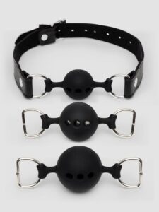 Bondage Boutique Silicone Ball Gag Training System — Lingerie • Black Australia Bondage Boutique Silicone Ball Gag Training System — Lingerie • Black