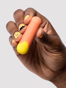 ROMP Riot Rechargeable Silicone Bullet Vibrator — Sex Toys • Orange