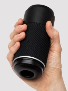 ARCWAVE Pow Silicone Dual-Entrance Suction Control Male Masturbator — Sex Toys • Black