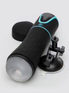 Blowmotion Hands-Free Real Feel Suction Masturbator — Sex Toys • Black