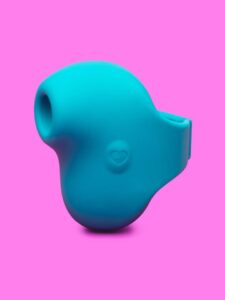 Lovehoney mon ami Thrillseeker Finger Clitoral Suction Stimulator — Sex Toys • Blue