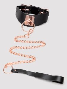 Lovehoney Premium Faux Leather Collar and Lead — Erotic • Black Australia Lovehoney Premium Faux Leather Collar and Lead — Erotic • Black